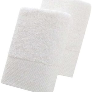 “large white cotton face washcloths for facial cleansing”