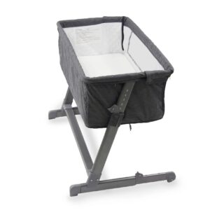 Adjustable Bedside Bassinet — 5-Position Height, Safe Baby Sleep — Image 6