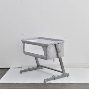 Adjustable Bedside Bassinet — 5-Position Height, Safe Baby Sleep — Image 7