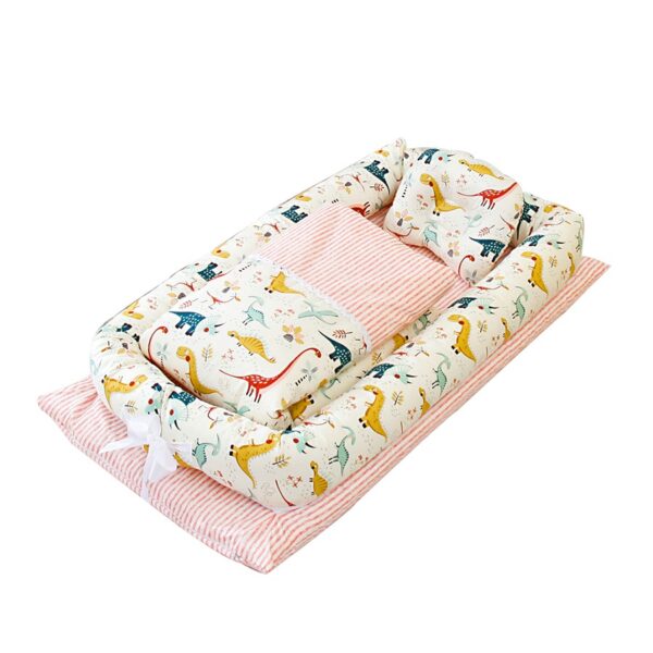 Pink Unicorn Baby Sleeping Bag – Portable Nap Mat with Pillow — HomeTribe UAE